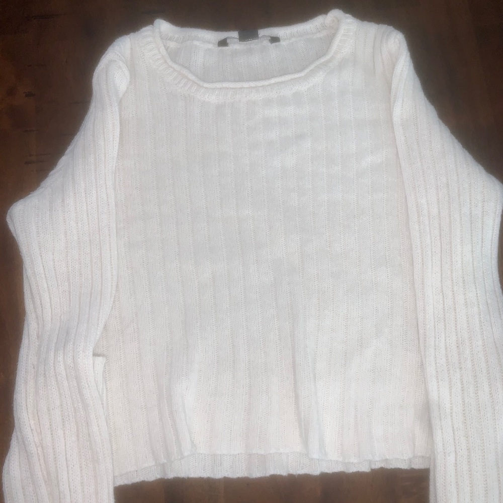 American eagle studio gripped sweater
